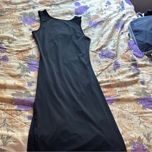 Elegant Black Midi Dress